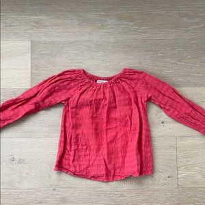 Boy + Girl linen top